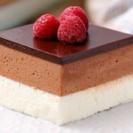 No-Bake Triple Chocolate Cheesecake