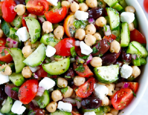 Greek Chickpea Salad