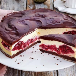 Delicious Black Forest Cheesecake