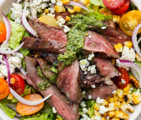 Grilled Flank Steak Salad