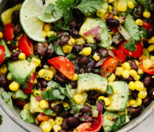 black bean and corn salad