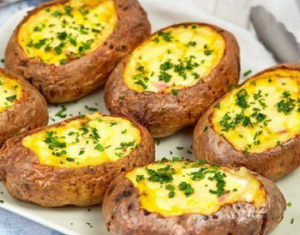 Stuffed potatoes