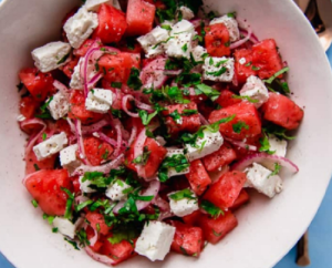 Mediterranean Watermelon Salad