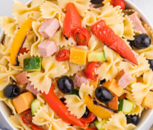 Roasted Pepper Pasta Salad