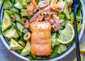 Salmon Avocado Salad