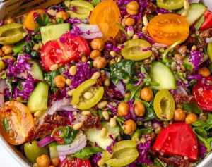 LOADED LENTIL QUINOA SALAD