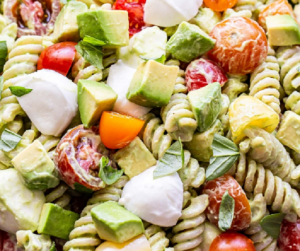 Tomato Avocado Pasta Salad