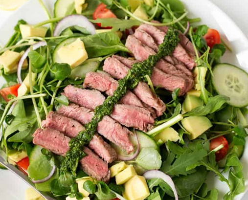 Chimichurri Steak Salad