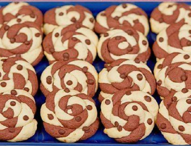Swivel cookies