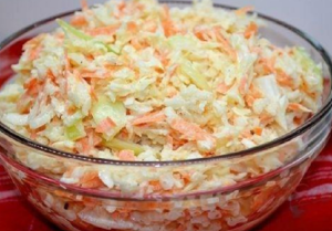 cabbage and carrot salad