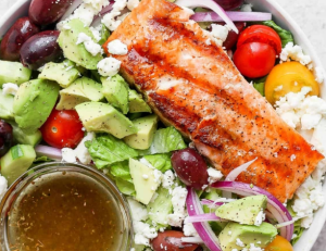 Grilled Salmon Salad