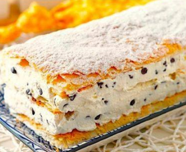 Millefeuille with Ricotta