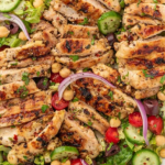 Grilled Mediterranean Chicken Salad