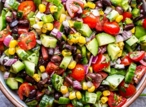 Black Bean & Corn Salsa Salad