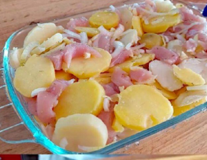 Potato and Chicken Casserole