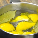 lemon for an herbal tea