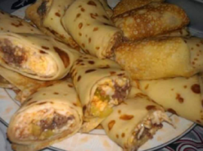 Rolled Pancakes