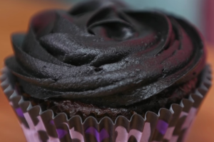 Black Vanilla Buttercream