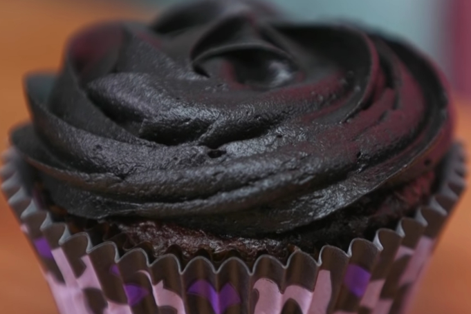 Black Vanilla Buttercream