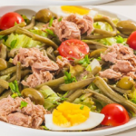 Easy Green Bean Salad with Tuna