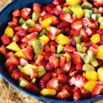 Fruit Salad And Cinnamon Chips Recipe