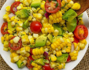 Avocado Corn Tomato Salad