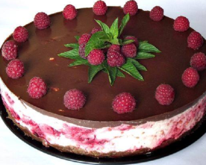 raspberry cheesecake