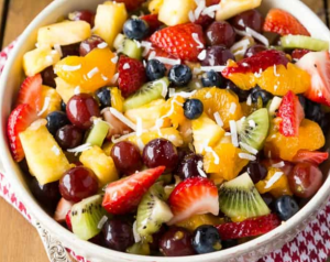 Rainbow Fruit Salad