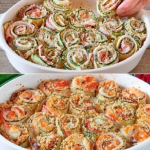 Courgette rolls recipe