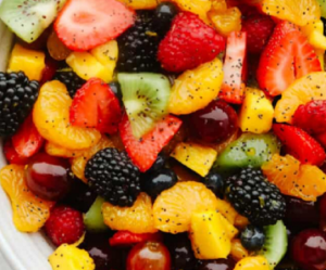 BLACKBERRY LIME FRUIT SALAD