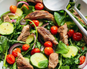 LAMB AND ROCKET SALAD