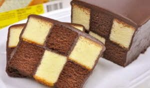 CHOCOLATE BATTENBERG CAKE