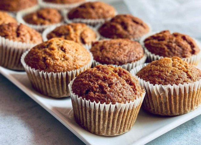 SPICED CARROT MUFFINS