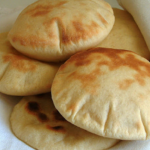 Skillet Baked Lebanese Pita Bread