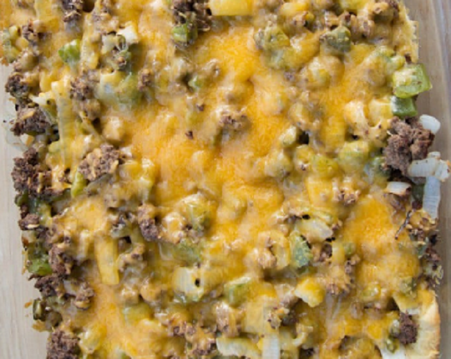 Philly Cheese Steak Casserole