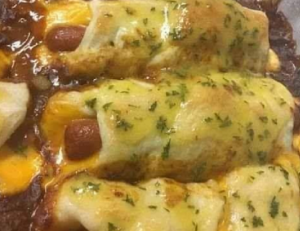 Chili Cheese Dog Bake