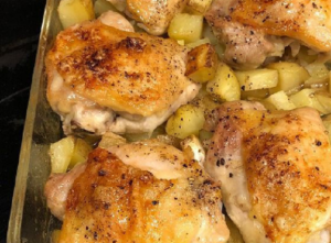 Garlic Roasted Chicken
