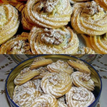 Walnut cookies, so delicious I have to hide them from the family!