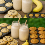 Banana Bread Chocolate Chip Cookies