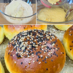 Fluffy Homemade Burger Buns