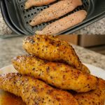 Air Fryer Honey Butter Garlic Chicken Tenders