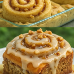 Banana Bread Cinnamon Rolls