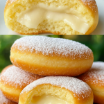 Cloud-like Vanilla Donuts