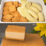 Beat condensed milk with banana