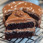 A Classic Homemade Chocolate Cake