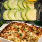 Cabbage with eggs