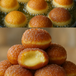Condensed Milk & Cinnamon Doughnut Puffs (Melktert Bombs)