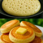Fluffy Lemon Vanilla Butter Pancakes