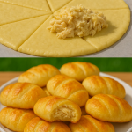 Baked Chicken Stuffed Crescent Rolls