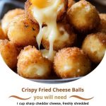 Crispy Fried Cheese Balls